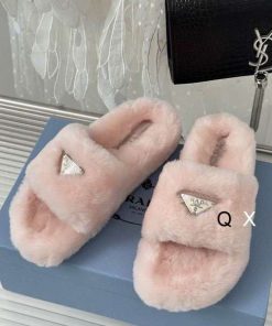 Prada Fur Sandals Ts