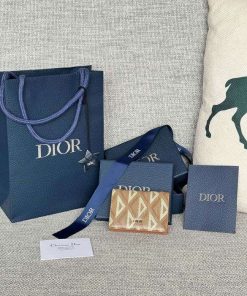 Dior Wallets OriginalADCH166YKS 10X6.8X1.2cm YG 14colour