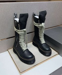 RickOwens Long Boots Women