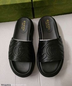 Gucci High Heeled Slippers