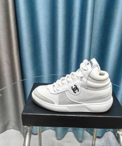 Chanel Male Female High Cut Shoes