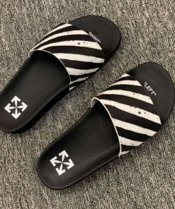 Off White Man & Woman Slippers