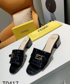 Fendi mid heels