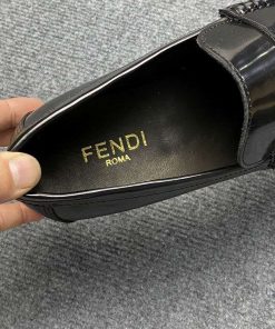 Fendi leather shoes