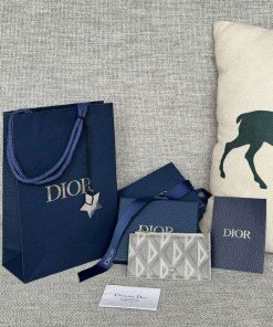 Dior Wallets 1:1ESBC250YSE-H03E-TU 13.2X7.5cm XM 6colour